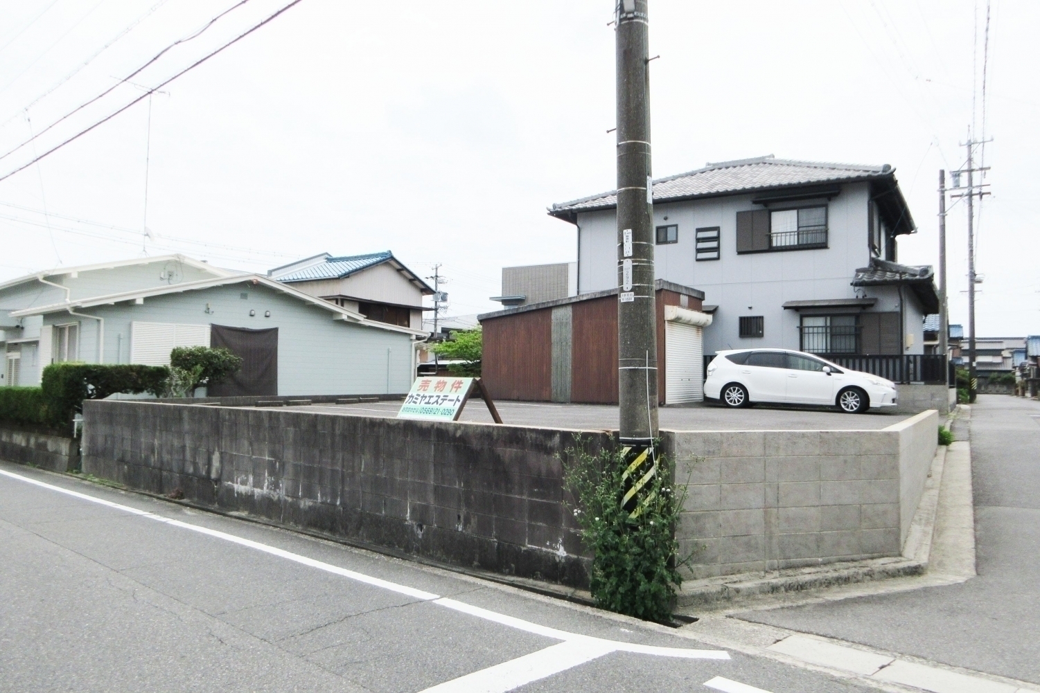 売土地　半田市乙川畑田町３丁目　成約済