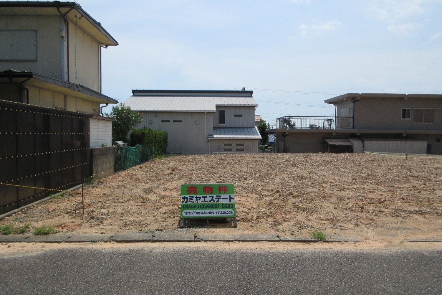 売土地　半田市桐ケ丘3丁目　成約済