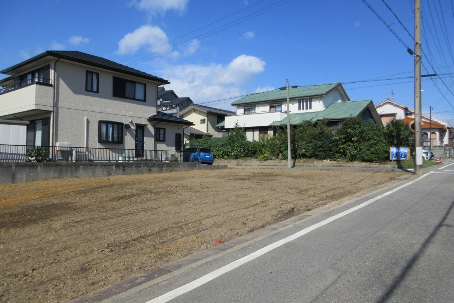 売土地　半田市亀崎高根町６丁目　３号地　成約済　全３区画　