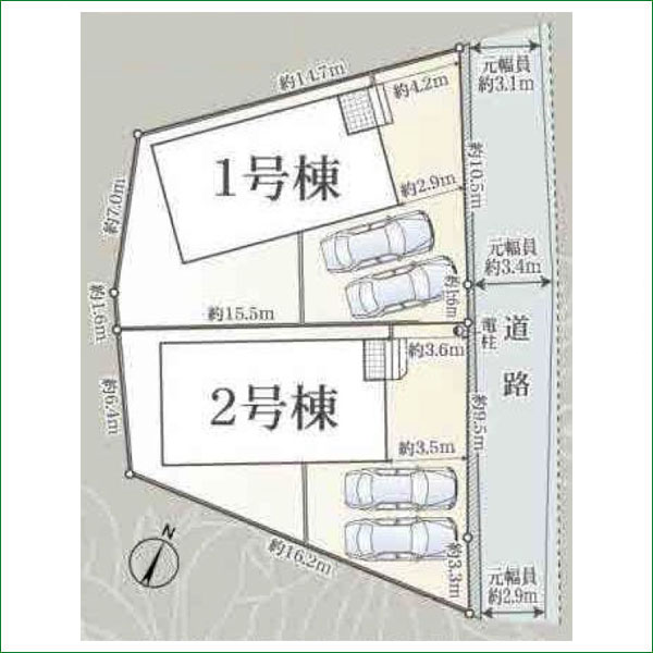 新築分譲住宅　半田市乙川源内林町　第２　１号棟　全２棟