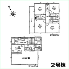 新築分譲住宅　半田市栄町3期　2号棟　全5棟