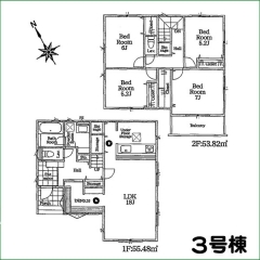 新築分譲住宅　半田市栄町3期　3号棟　全5棟