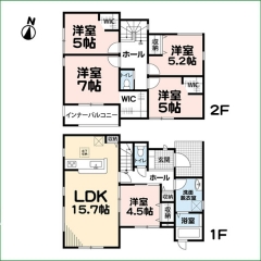 新築分譲住宅　半田市瑞穂町４丁目　１号棟　全1棟